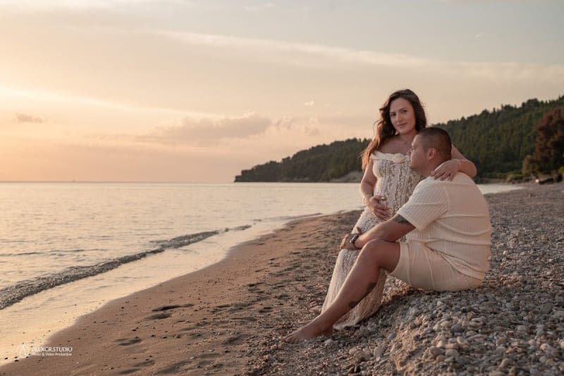 Surprise Proposal Photoshoot in Halkidiki